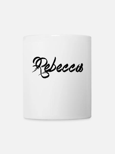 Rebecca - Tasse - Weiß