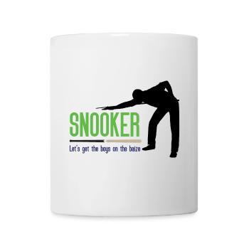 Snooker - Let's get the.boys on the baize - Mug - white - Front