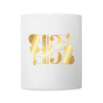 Alto Keys & Altos (Vintage Golden Yellow) Alto - Mug blanc - blanc - Devant