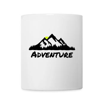 Mountains and Forest, Nature Adventuer - Mug - white - Front