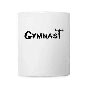 Gymnastics, Turnen, Turner - Tasse - Weiß - Vorne