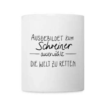 Schreiner - Tasse - Weiß - Vorne