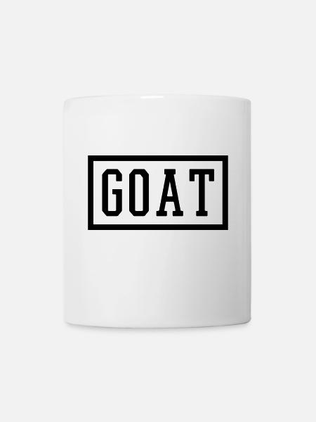 GOAT - Tasse - Weiß