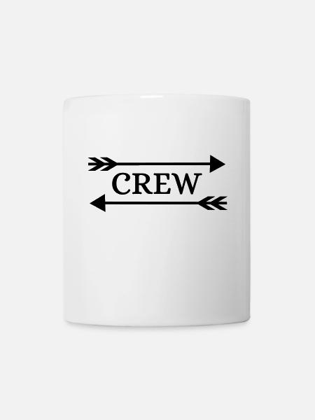 crew_arrow2 - Tasse - Weiß