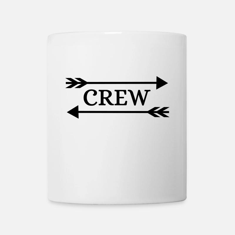 crew_arrow2 - Tasse - Weiß