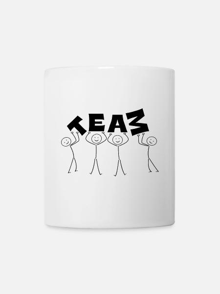 team - Mug - white