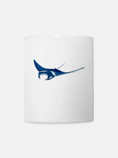 Manta ray var2 - Mug - white