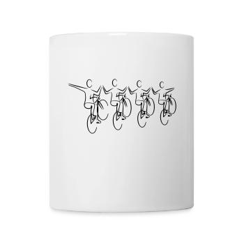 4er Kunstradsport 003 - Tasse - Weiß - Vorne