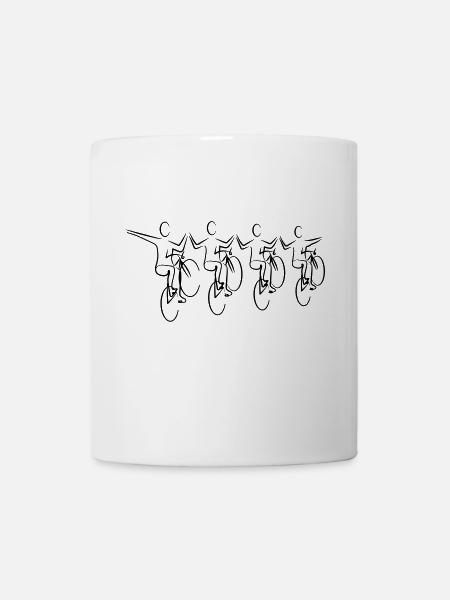 4er Kunstradsport 003 - Tasse - Weiß