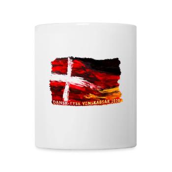 dansk tysk venskab - Deutsch dänische Freundschaft - Tasse - Weiß - Vorne