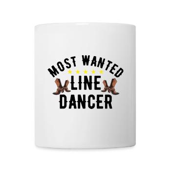 Most Wanted Line Dancer - Mug - white - Front