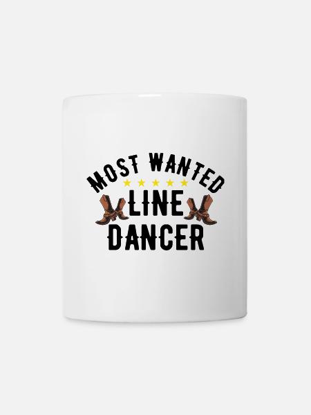 Most Wanted Line Dancer - Mug - white