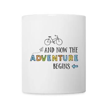 Drôles de proverbes pour les cyclistes - Mug blanc - blanc - Devant
