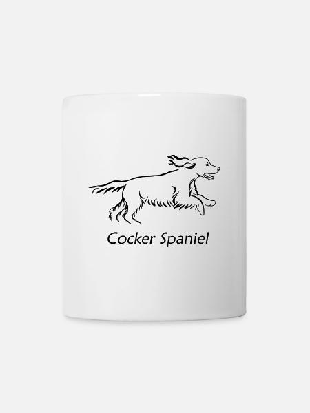 Cocker spaniel - Mug - white