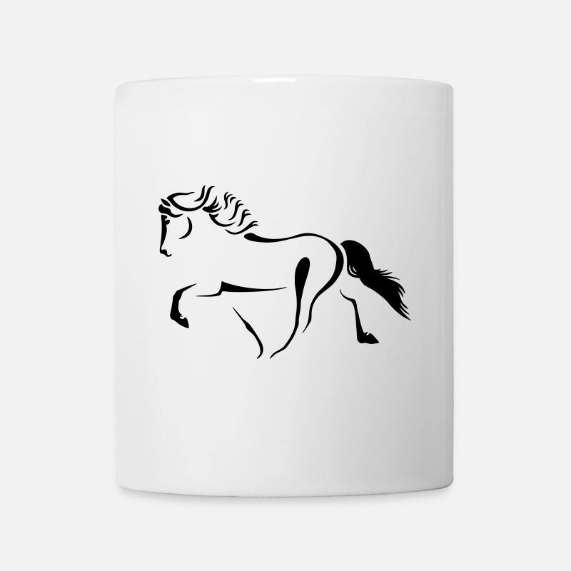 Islandpferd Tölt - Tasse - Weiß