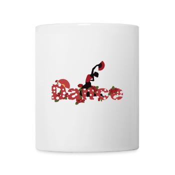 Flamenco- sevillanas "dance" - Mug - white - Front
