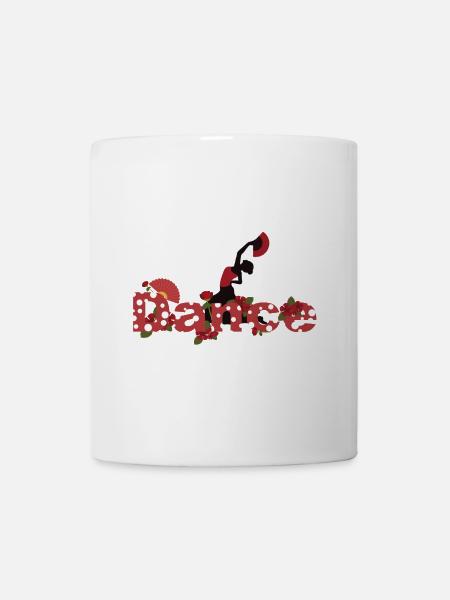 Flamenco- sevillanas "dance" - Mug - white