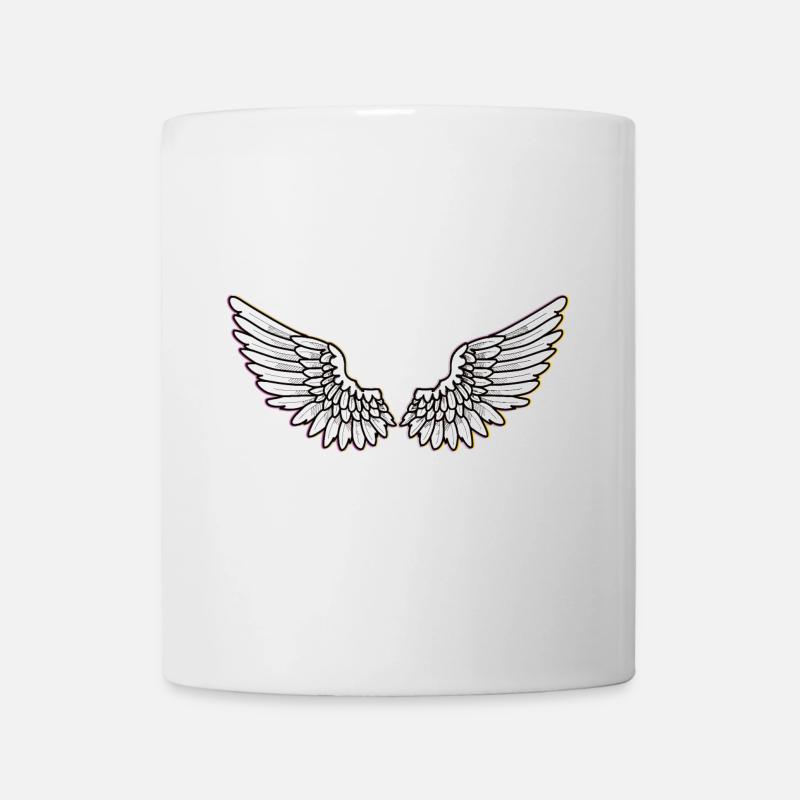 Ailes d'ange 7 - Mug blanc - blanc