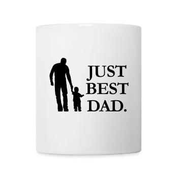 Just Best Dad - Tasse - Weiß - Vorne