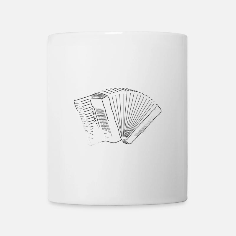 Akkordeon pur - Tasse - Weiß