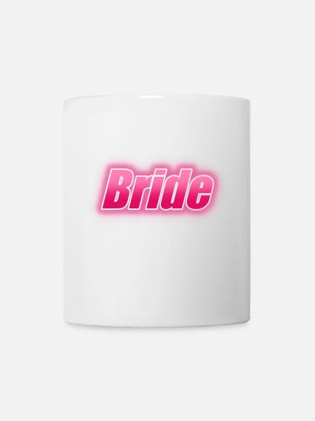 BRIDE - Tasse - Weiß