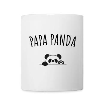 Papa panda, idée cadeau papa - Mug blanc - blanc - Devant