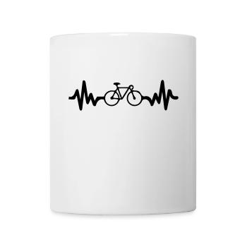 bike is life - Bicycle - Mug - white - Front