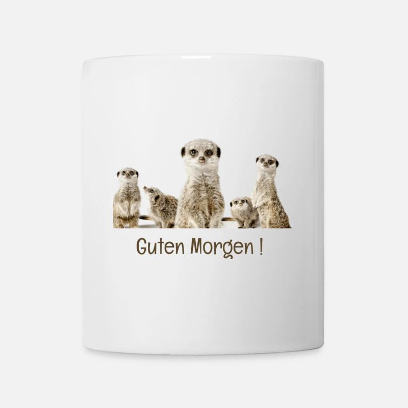 Bonjour - Mug blanc - blanc