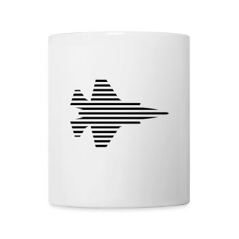 F-35 Blitz II | F 35 | F35 | Kampfflugzeug - Tasse - Weiß - Vorne
