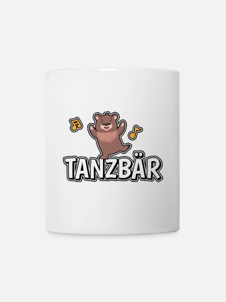Tanzbär - Bär - Bären - Tasse - Weiß