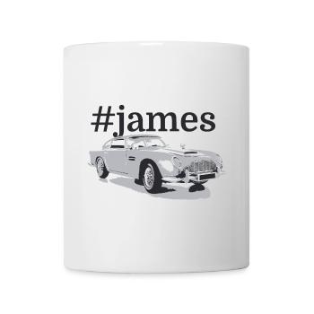 James et Aston - Mug blanc - blanc - Devant