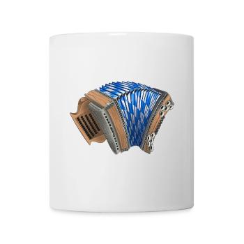 Styrian Harmonica - Bavaria | ZiachON! - Mug - white - Front