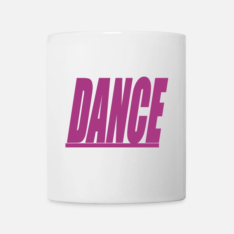 Tanze - Tasse - Weiß