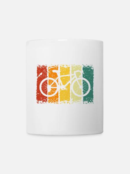 Fahrrad - Tasse - Weiß