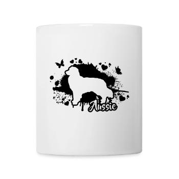 AUSSIE Dogs Mama Australian Shepherd Wilsigns - Mug - white - Front