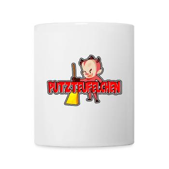 Putzteufelchen - Tasse - Weiß - Vorne