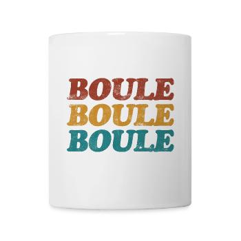 Boule Petanque saying for boules and boules players - Mug - white - Front