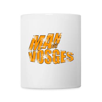 Mann vs Wilde Vogesen - Tasse - Weiß - Vorne
