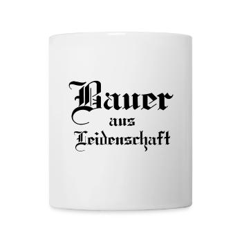 Bauer aus Leidenschaft - Tasse - Weiß - Vorne