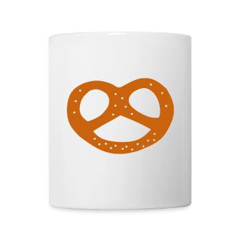 Bake Pretzel Baker Baker Template Symbols - Mug - white - Front
