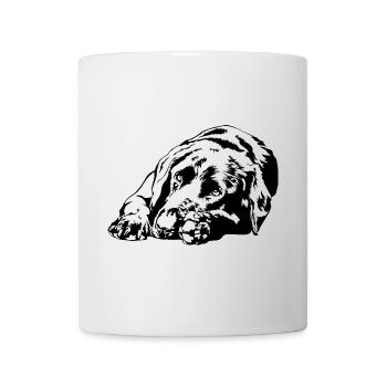 LABRADOR Retriever Labbi Dogs Portrait Wilsigns - Mug - white - Front