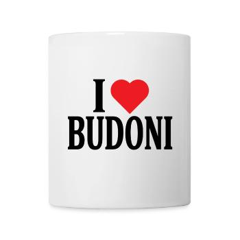 T-shirt Io amo Budoni Sardegna t-shirt - Mug - white - Front