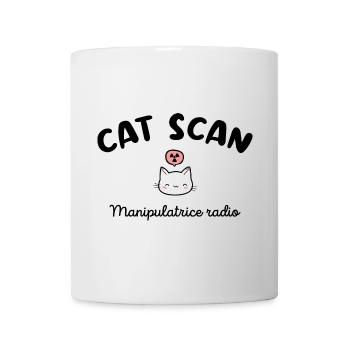 CAT SCAN Manipulatrice radio Chat Radiologie - Mug blanc - blanc - Devant