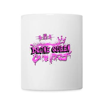 Drohnen Königin Design - Tasse - Weiß - Vorne