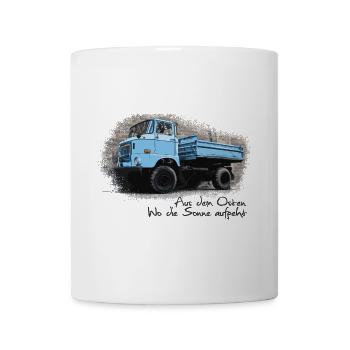 W50 Kipper - Tasse - Weiß - Vorne