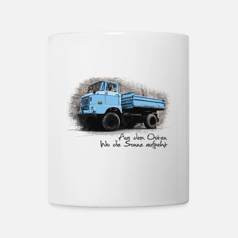 W50 Kipper - Tasse - Weiß