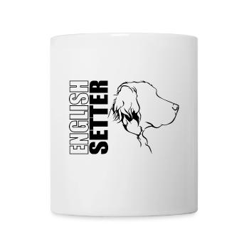 DEUTSCH SETTER Profil Chiens Chien Wilsigns - Mug blanc - blanc - Devant