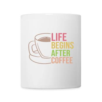 Coffee Cup Statement Coffee Drink Caffeine - Mug - white - Front