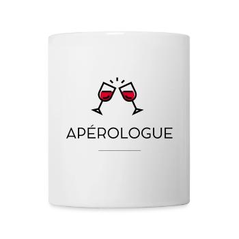 Apérologue - Mug blanc - blanc - Devant