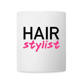 Hair stylist - Mug - white - Front